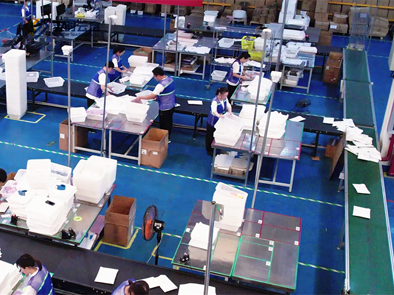 寶時服裝電商倉儲-打包區域